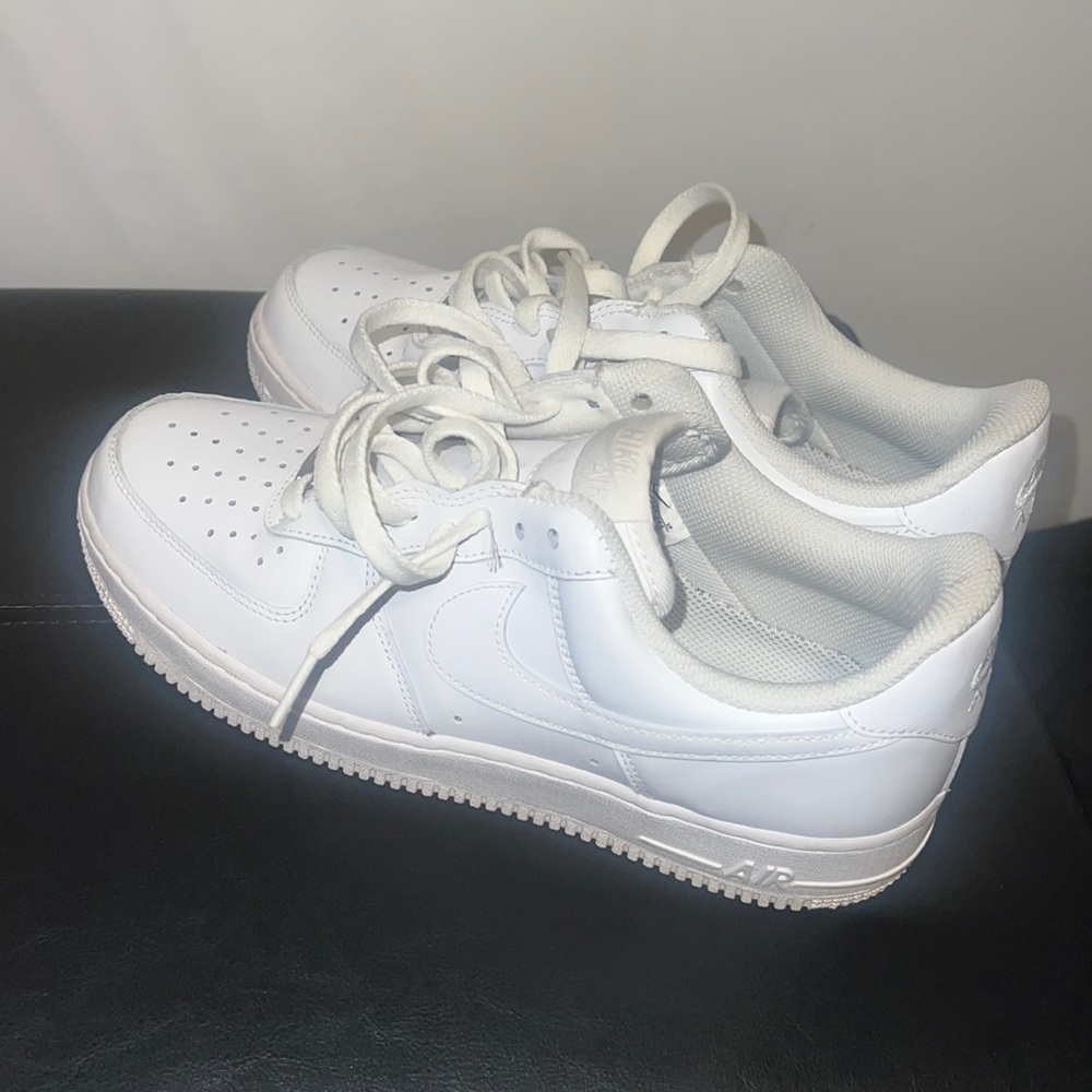 White Nike air forces